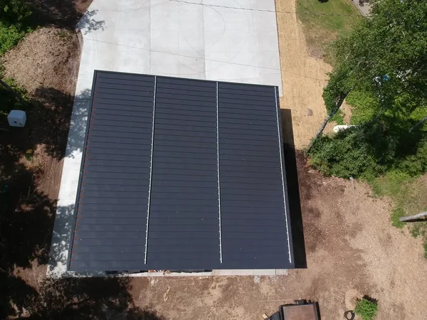 Faribault Continuous Panel Roof — Collins Roofing