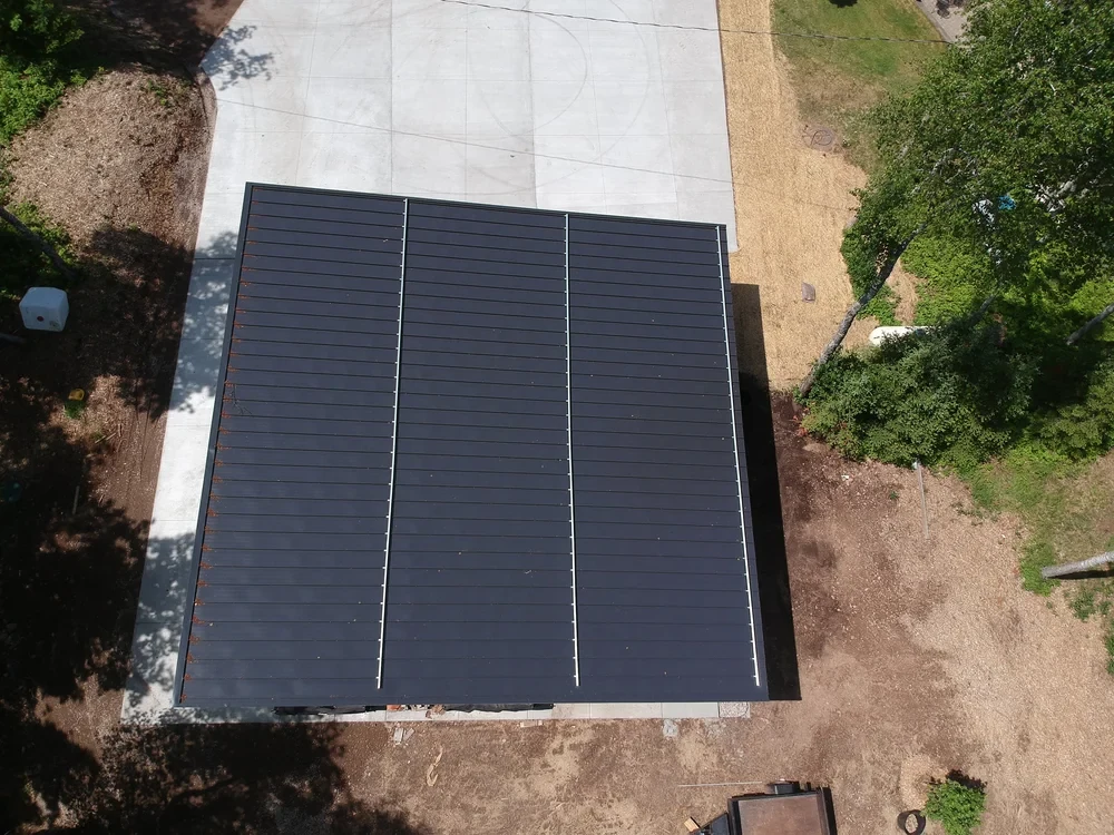 Faribault Continuous Panel Roof — Collins Roofing project photo