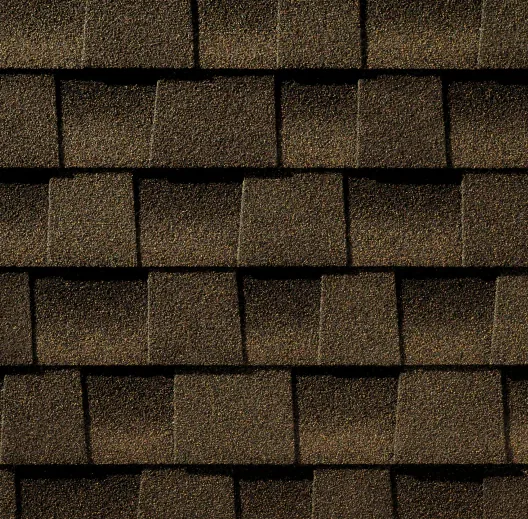 GAF Timberline HDZ shingles in Barkwood