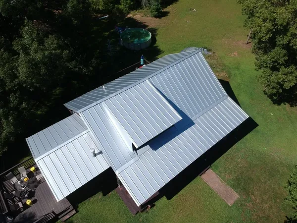 Harris Galvalume Standing Seam — Collins Roofing