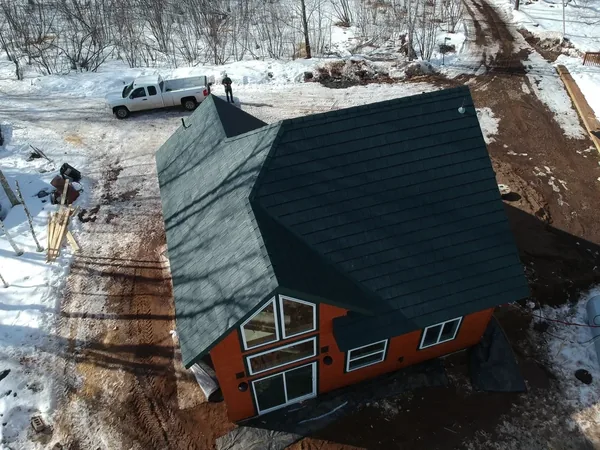 Mora Metal Shingle Roof — Collins Roofing