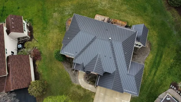 Owatonna Charcoal Standing Seam — Collins Roofing