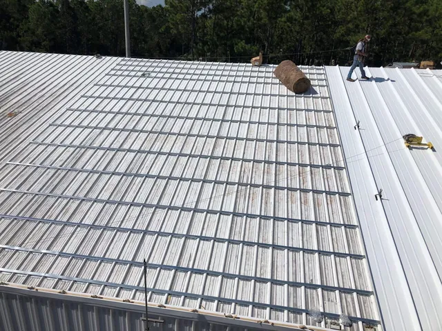Metal-Over-Metal Recover — Collins Roofing & Sheet Metal