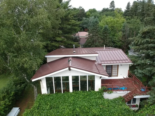 Superior Brown Standing Seam — Collins Roofing
