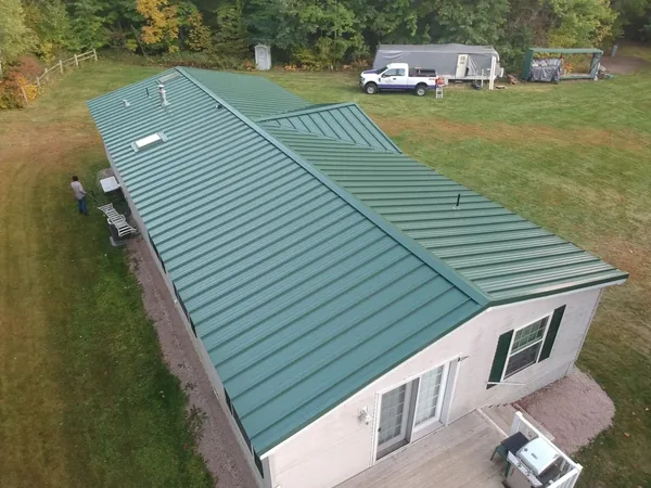 Virginia Green Continuous Panels — Collins Roofing